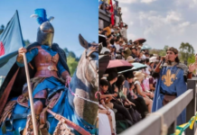A 2-for-1 deal! Wine, mead, and medieval knights take over this beautiful hacienda in Querétaro.